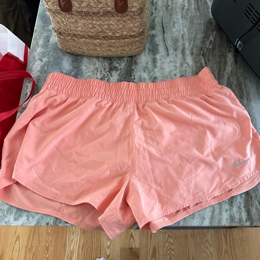 Nike Women's Coral Athletic Shorts